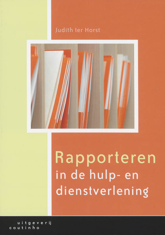Omslag van Rapporteren in de hulp- en dienstverlening