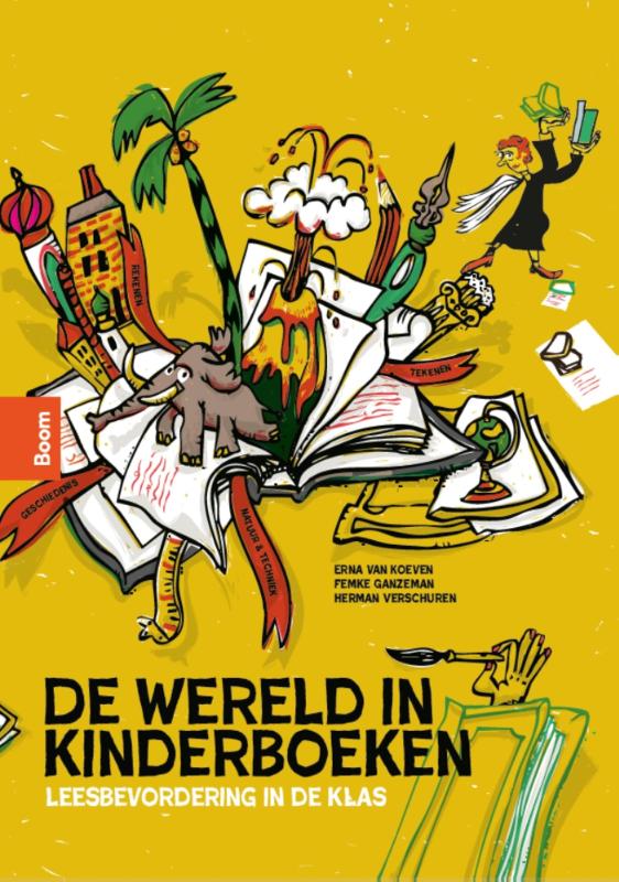 Omslag van De wereld in kinderboeken