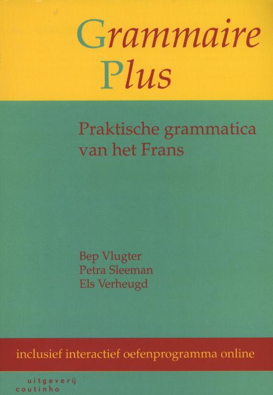 Omslag van Grammaire plus