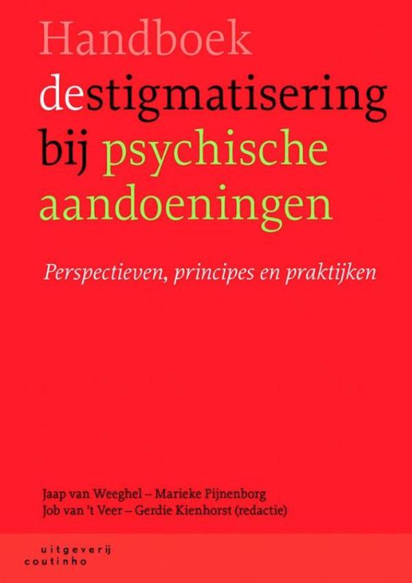 Omslag van Handboek destigmatisering bij psychische aandoeningen