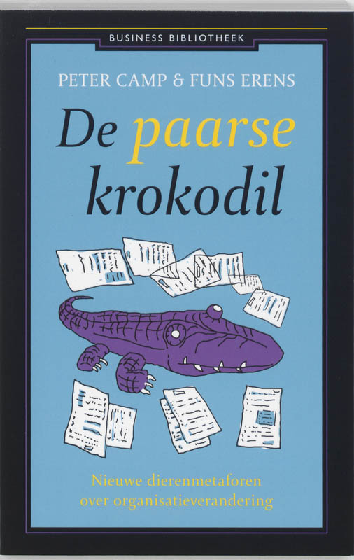 Omslag van De paarse krokodil