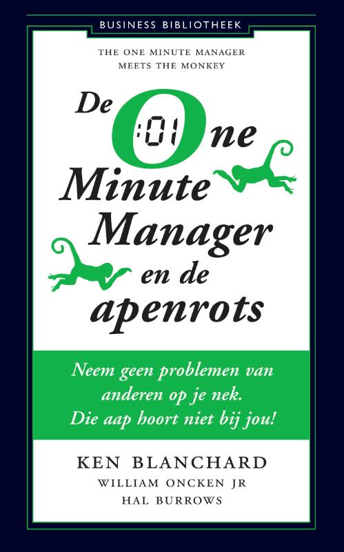 Omslag van One Minute Manager en de apenrots