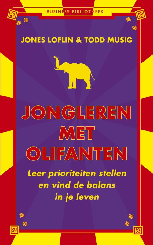Omslag van Jongleren met olifanten