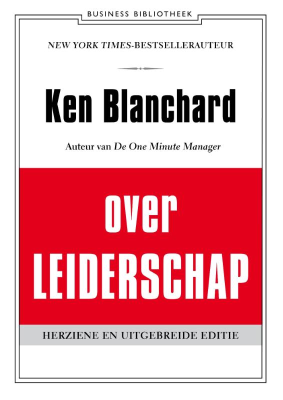 Omslag van Ken Blanchard over leiderschap