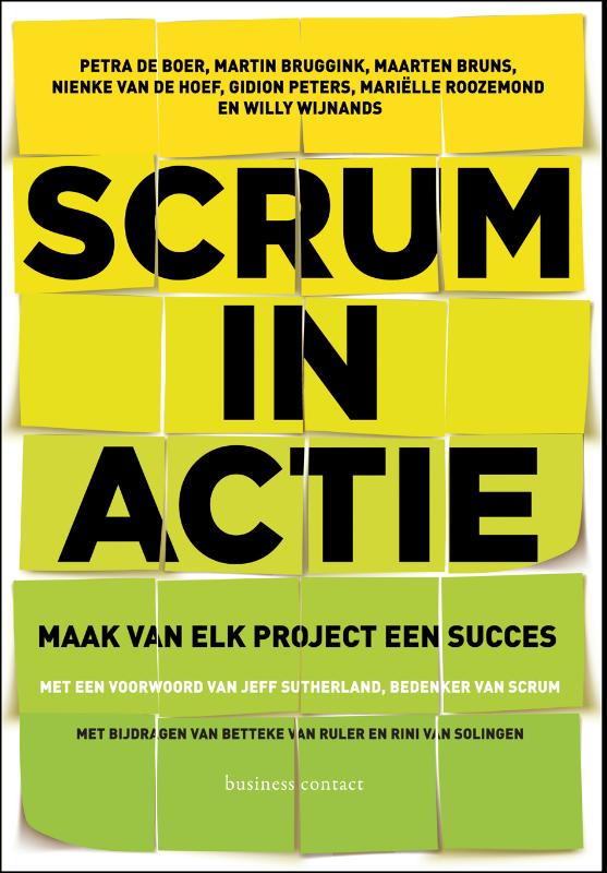 Omslag van Scrum in actie