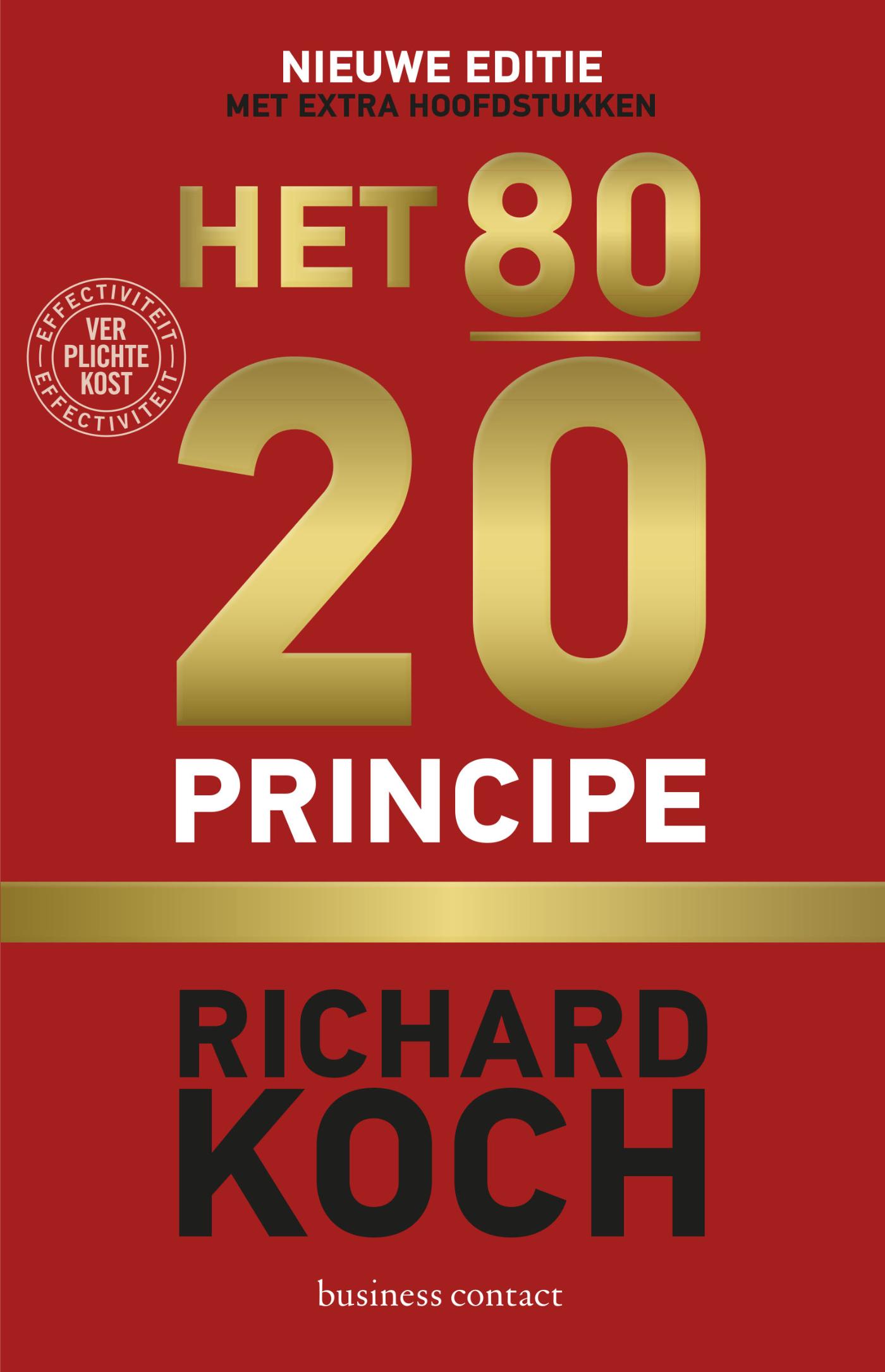 Omslag van Het 80/20- principe