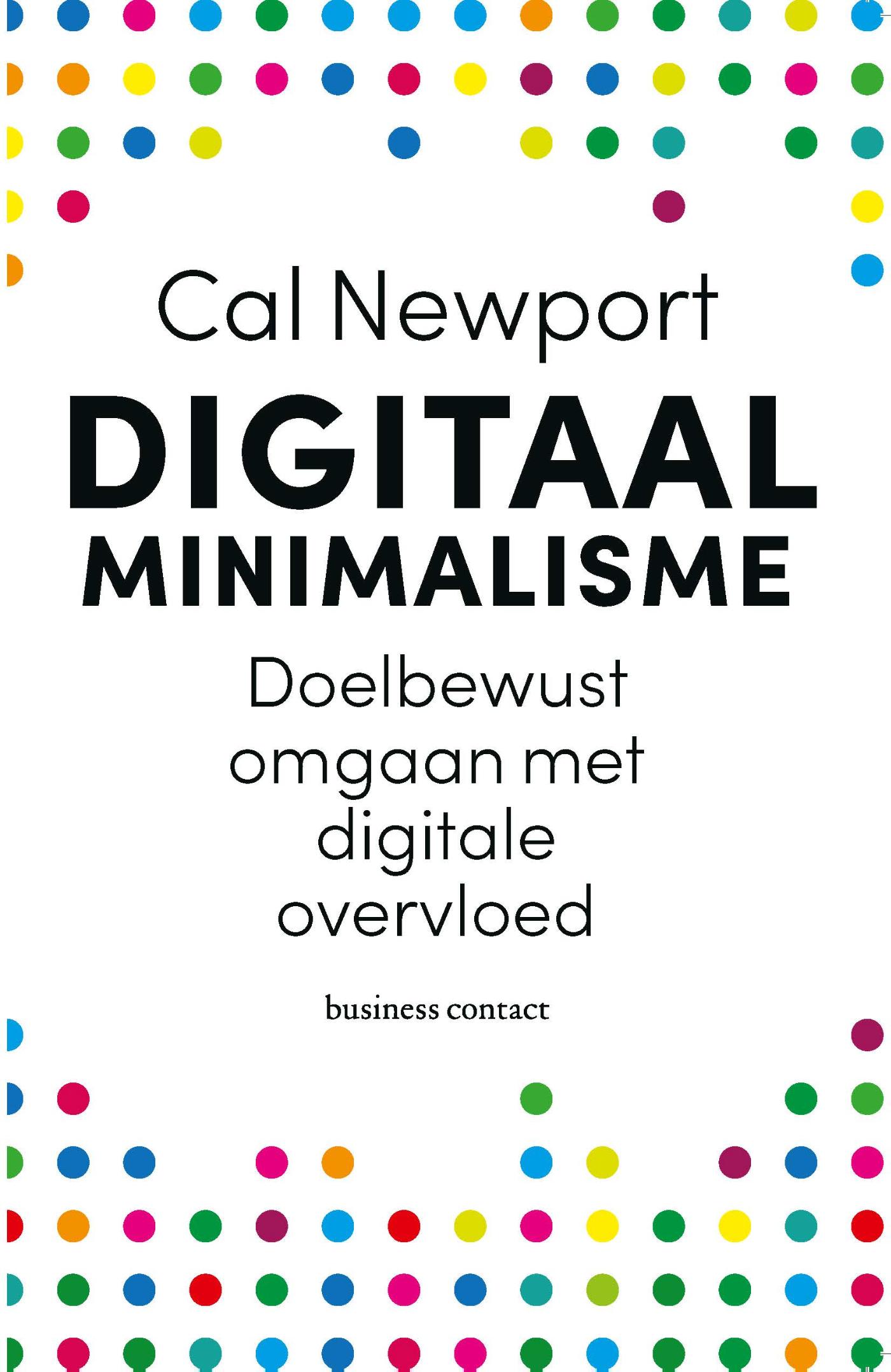 Omslag van Digitaal minimalisme