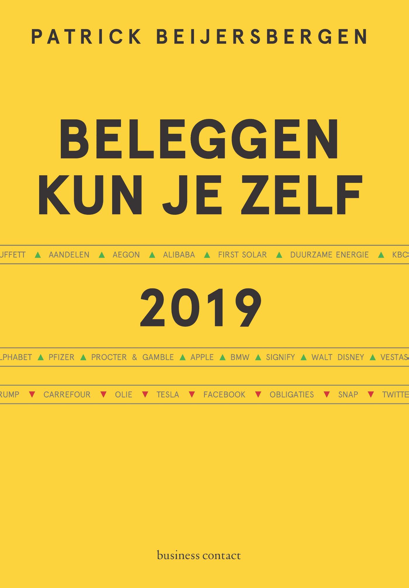 Omslag van Beleggen kun je zelf 2019