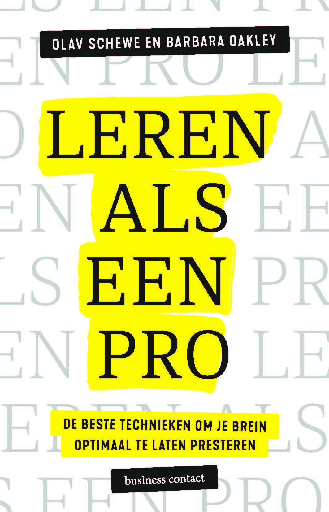 Omslag van Leren als een pro