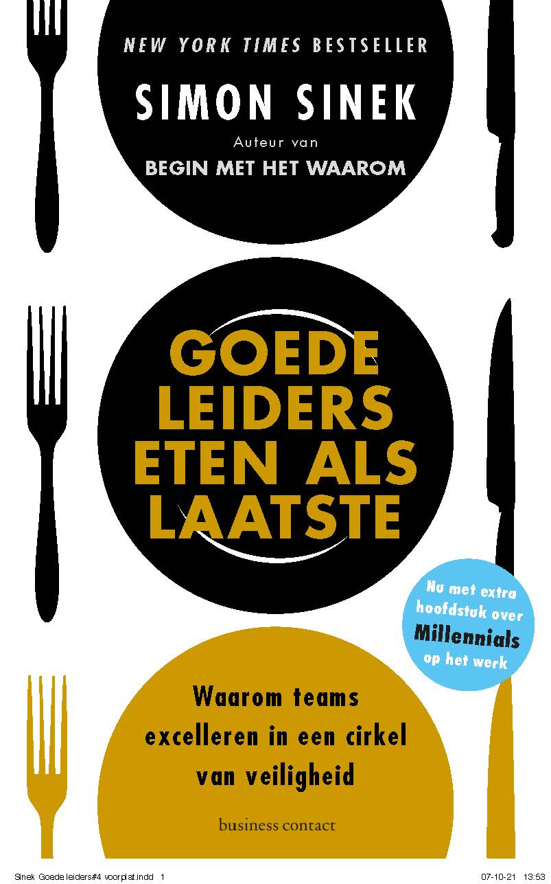 Omslag van Goede leiders eten als laatste