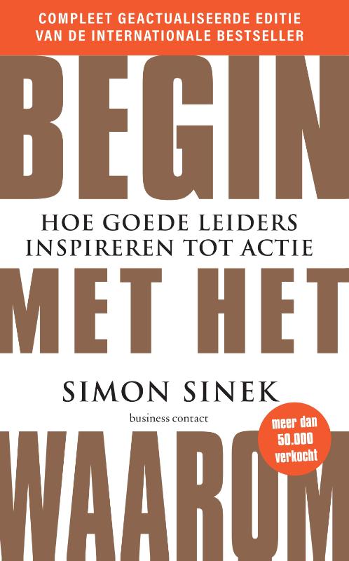 Omslag van Begin met het waarom