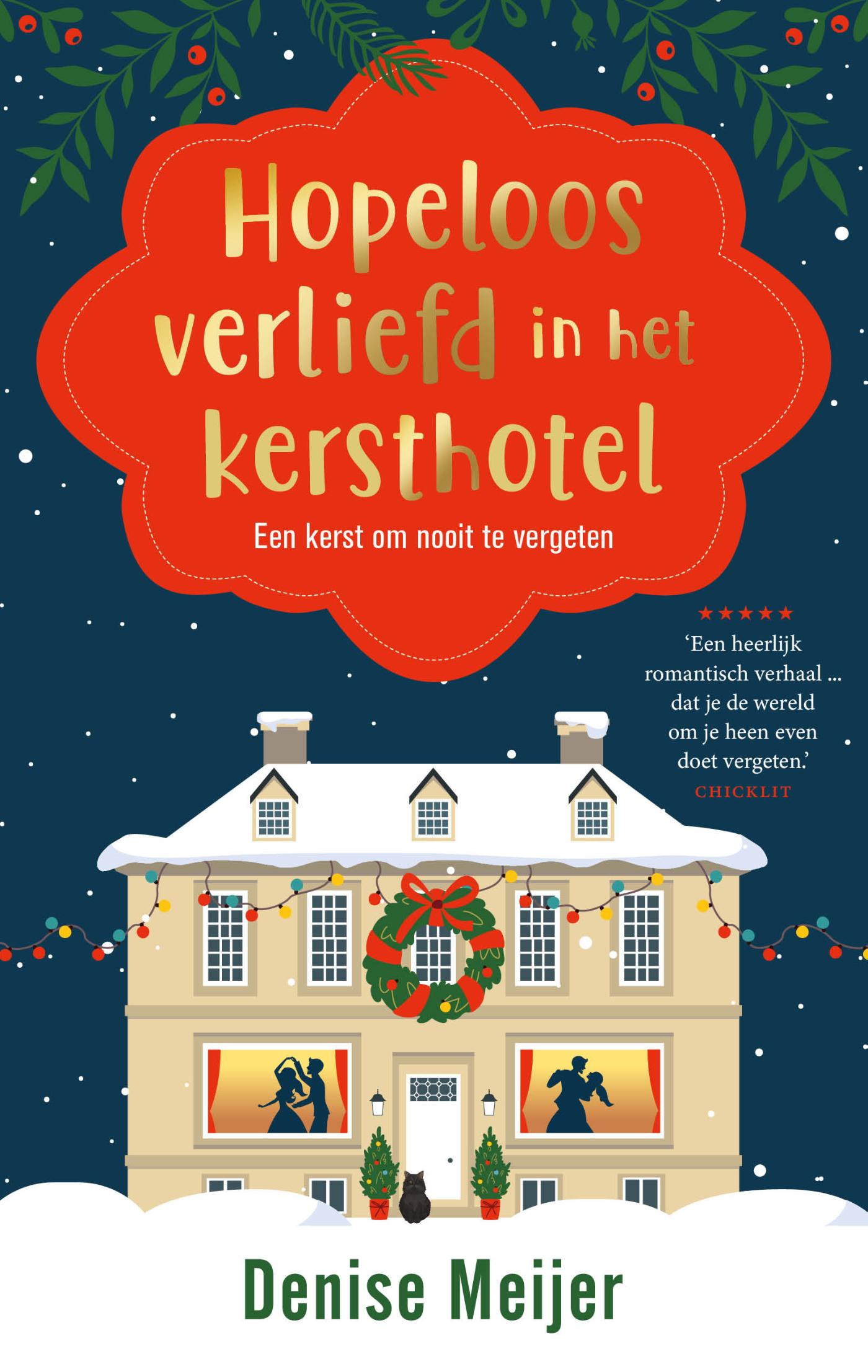 Omslag van Hopeloos verliefd in het kersthotel