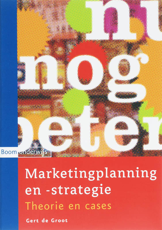 Omslag van Marketingplanning en strategie
