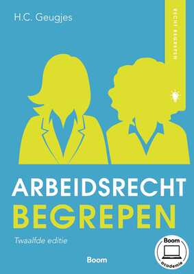 Omslag van Arbeidsrecht begrepen