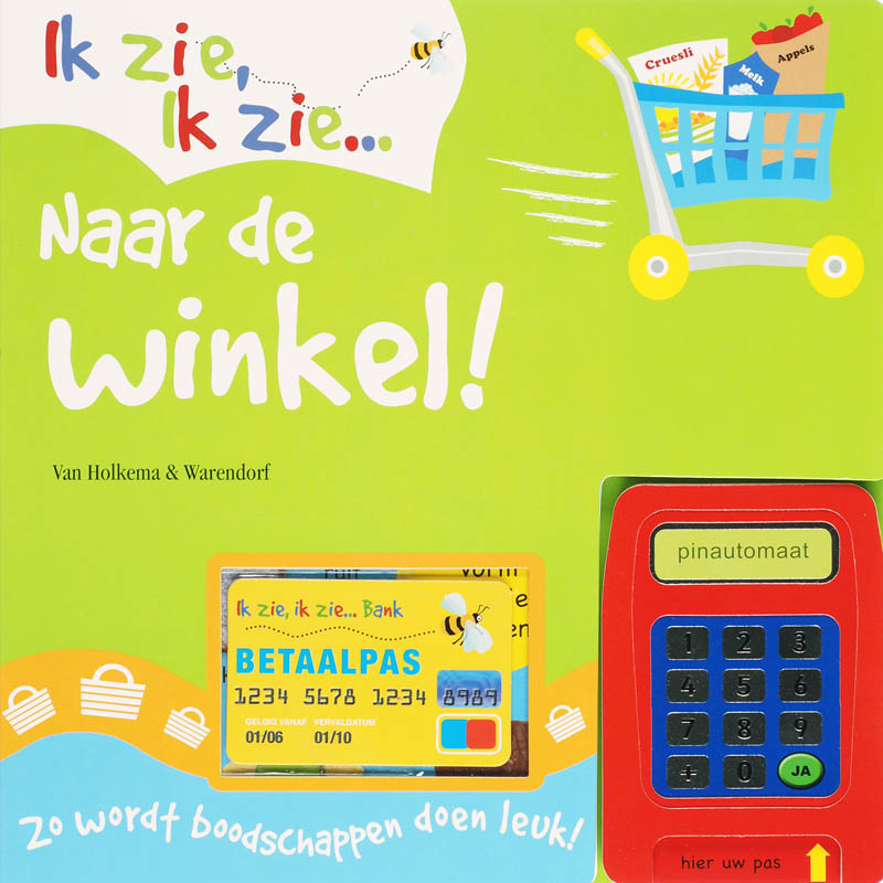 Omslag van Naar de winkel!