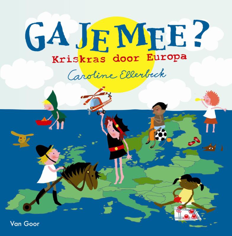 Omslag van Ga je mee? kris kras door Europa