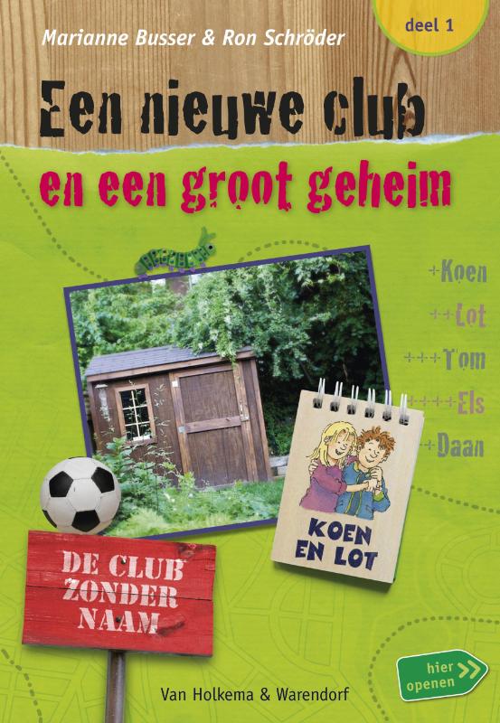 Omslag van Een nieuwe club en een groot geheim