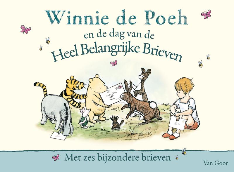 Omslag van Winnie de Poeh en de dag van de heel belangrijke brieven