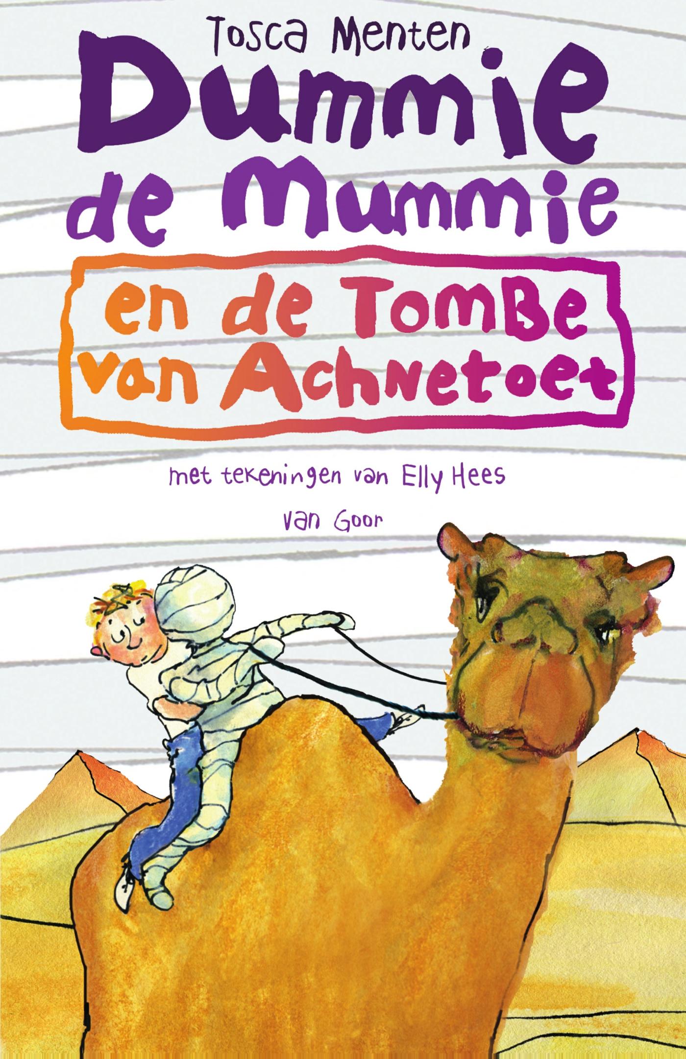Omslag van Dummie de mummie en de tombe van Achnetoet