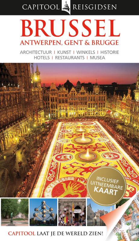 Omslag van Brussel, Antwerpen, Gent en Brugge