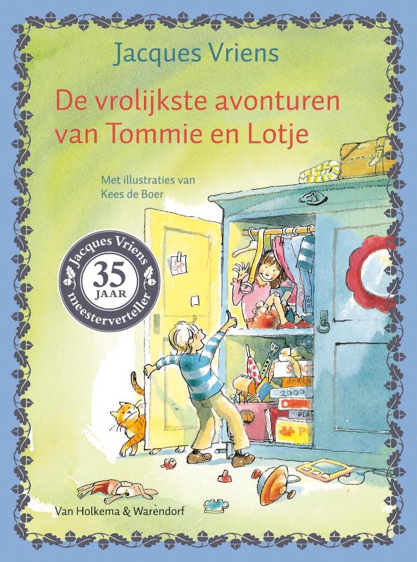 Omslag van De vrolijkste avonturen van Tommie en Lotje