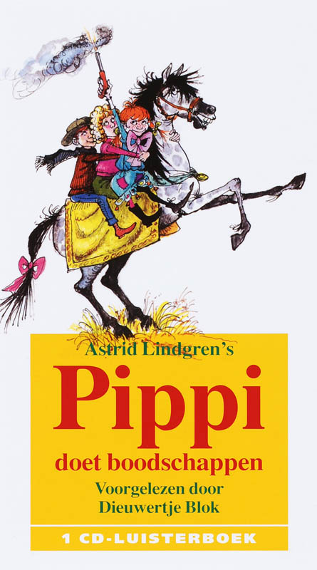 Omslag van Pippi doet boodschappen