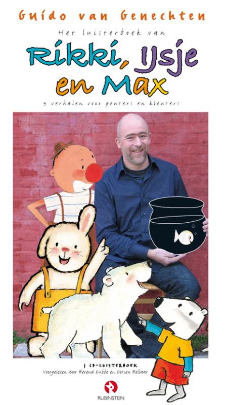 Omslag van Het Luisterboek van Rikki, IJsje en Max