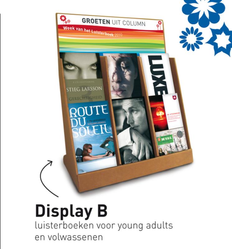 Omslag van Display B Volwassenenluisterboeken