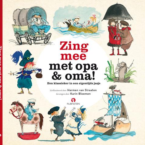 Omslag van Zing mee met opa & oma