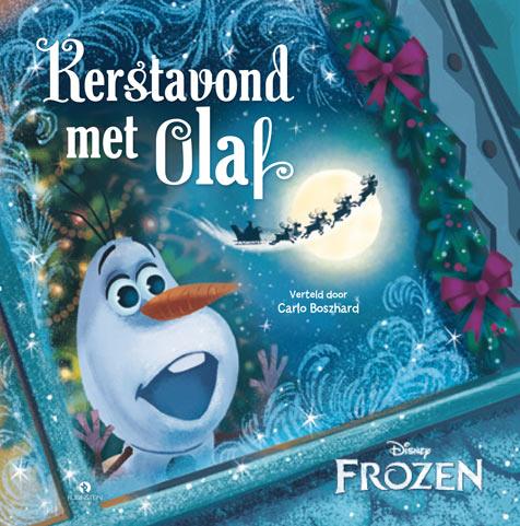 Omslag van Kerstavond met Olaf