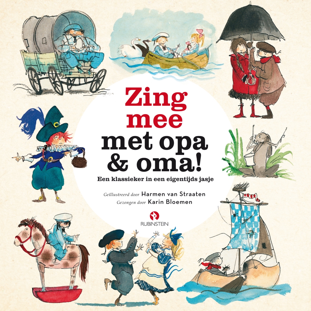 Omslag van Zing mee met opa en oma