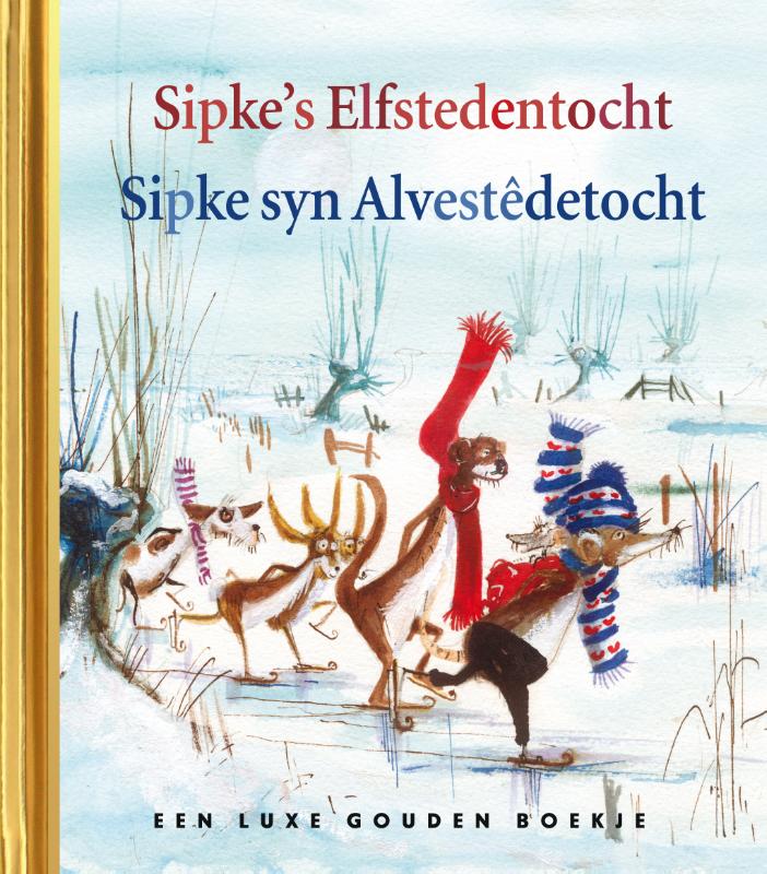 Omslag van Sipke's Elfstedentocht - Sipke syn Alvestêdetocht