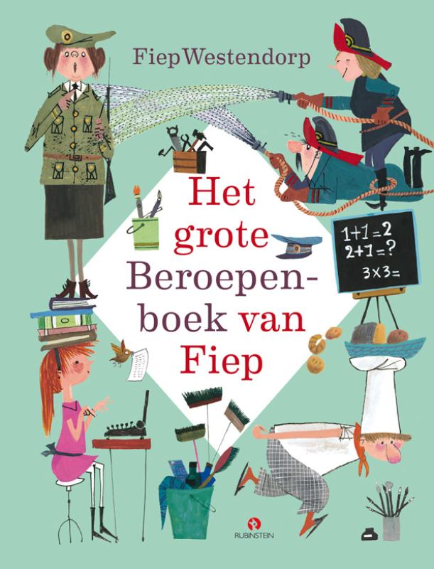 Omslag van Het grote Beroepenboek van Fiep