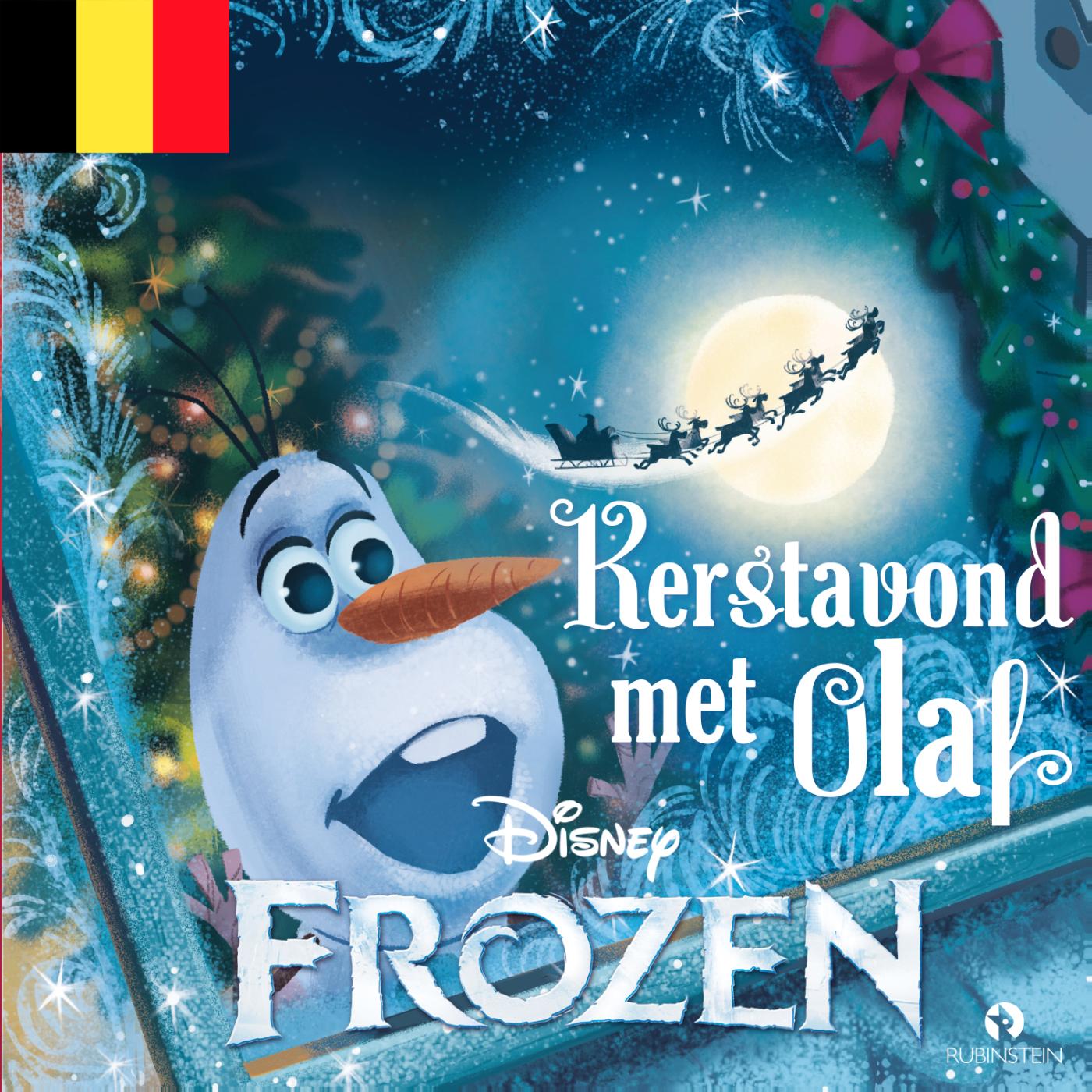 Omslag van Kerstavond met Olaf
