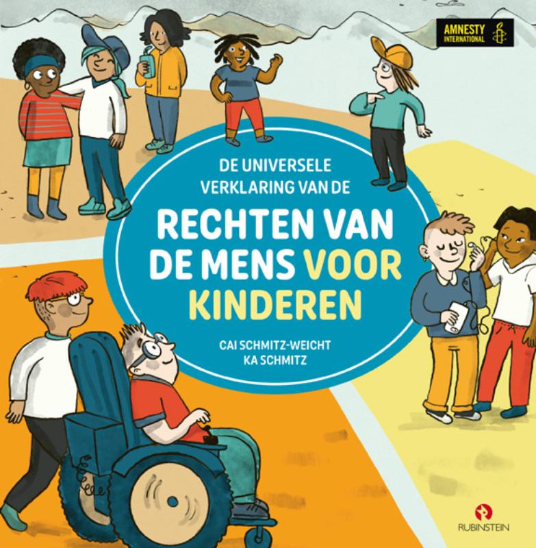 Omslag van De Universele Verklaring van de Rechten van de Mens - voor kinderen