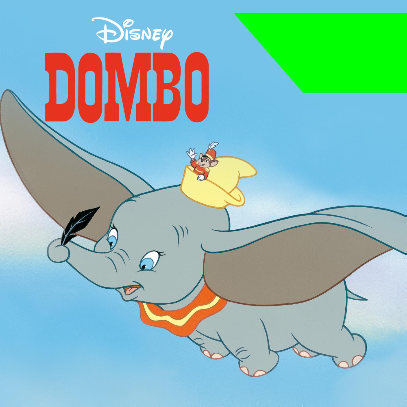 Omslag van Disney's Dombo - Werk met je oren, Dombo