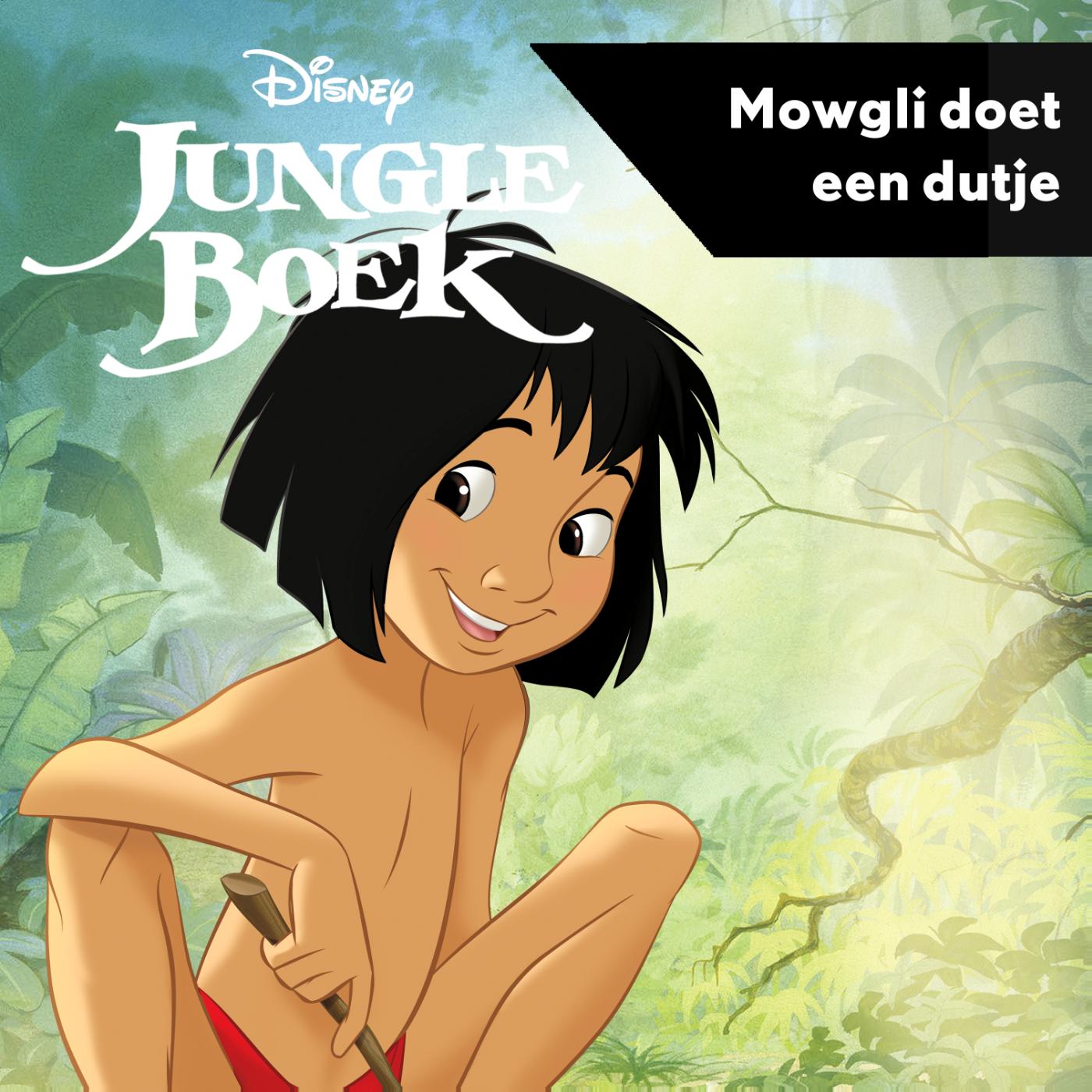Omslag van Disney's Jungle Boek - Mowgli doet een dutje