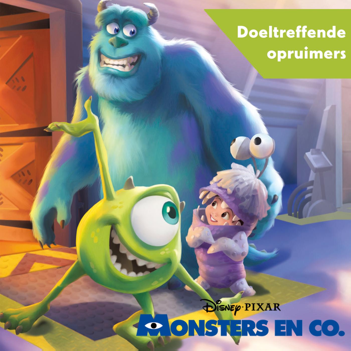 Omslag van Monsters en co - Doeltreffende opruimers