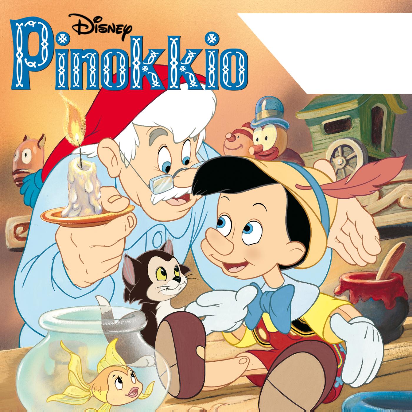 Omslag van Disney's Pinokkio - Je bent een grote jongen, Pinokkio