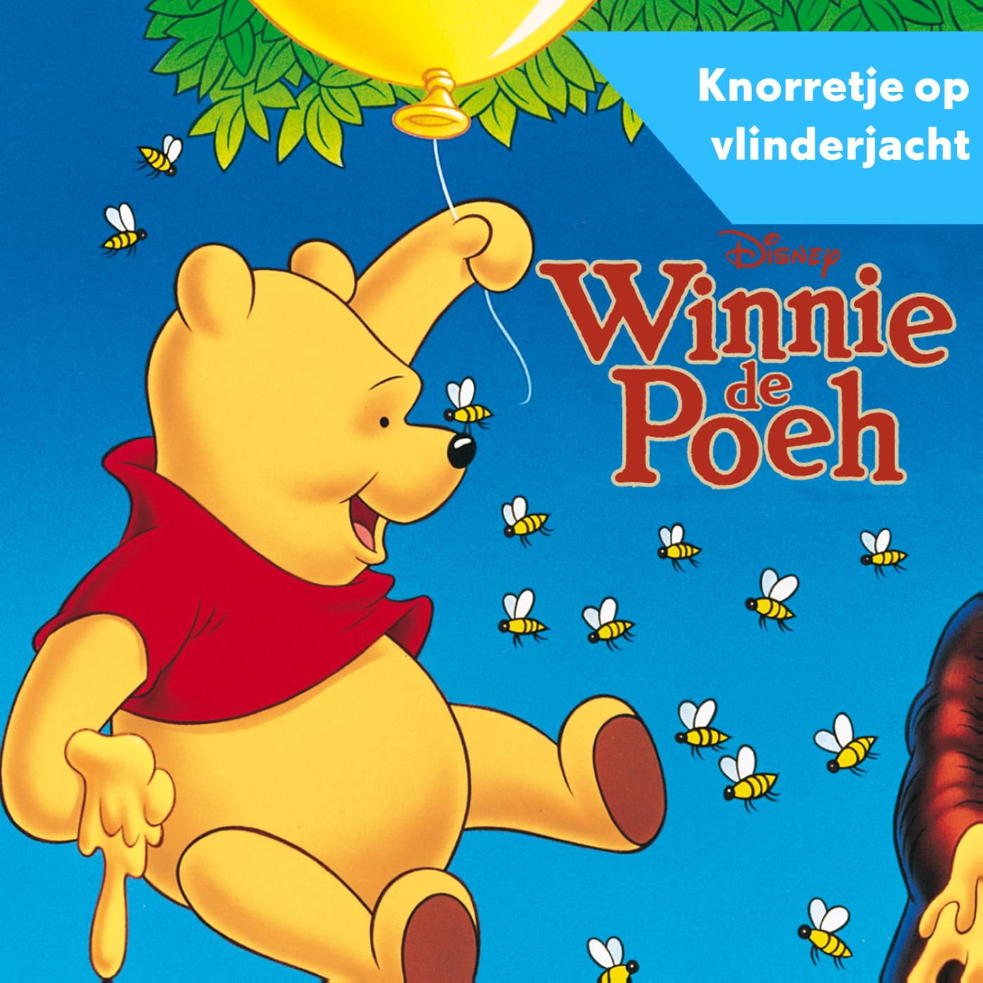 Omslag van Disney's Winnie de Poeh - Knorretje op vlinderjacht