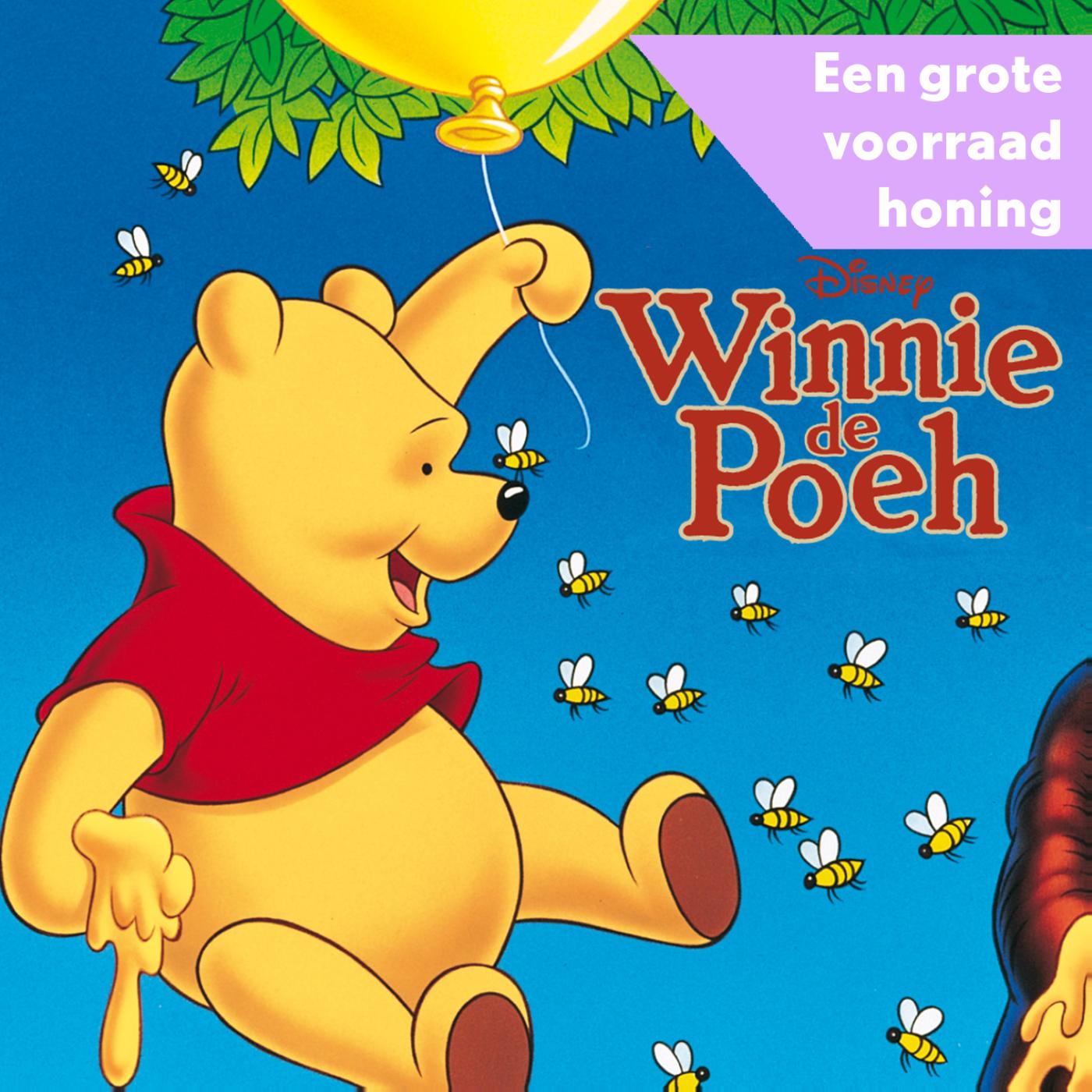 Omslag van Disney's Winnie de Poeh - De grote voorraad honing