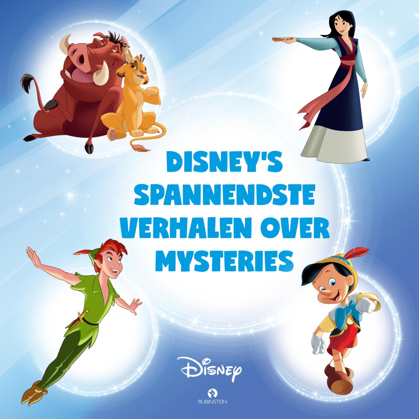 Omslag van Spannendste Disney verhalen over mysteries