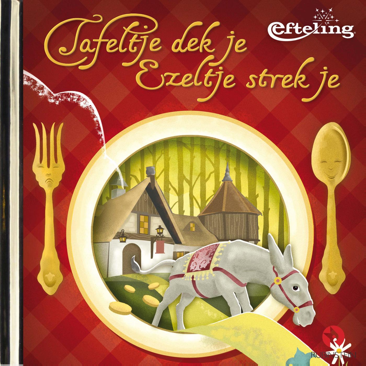 Omslag van Tafeltje dek je, Ezeltje strek je