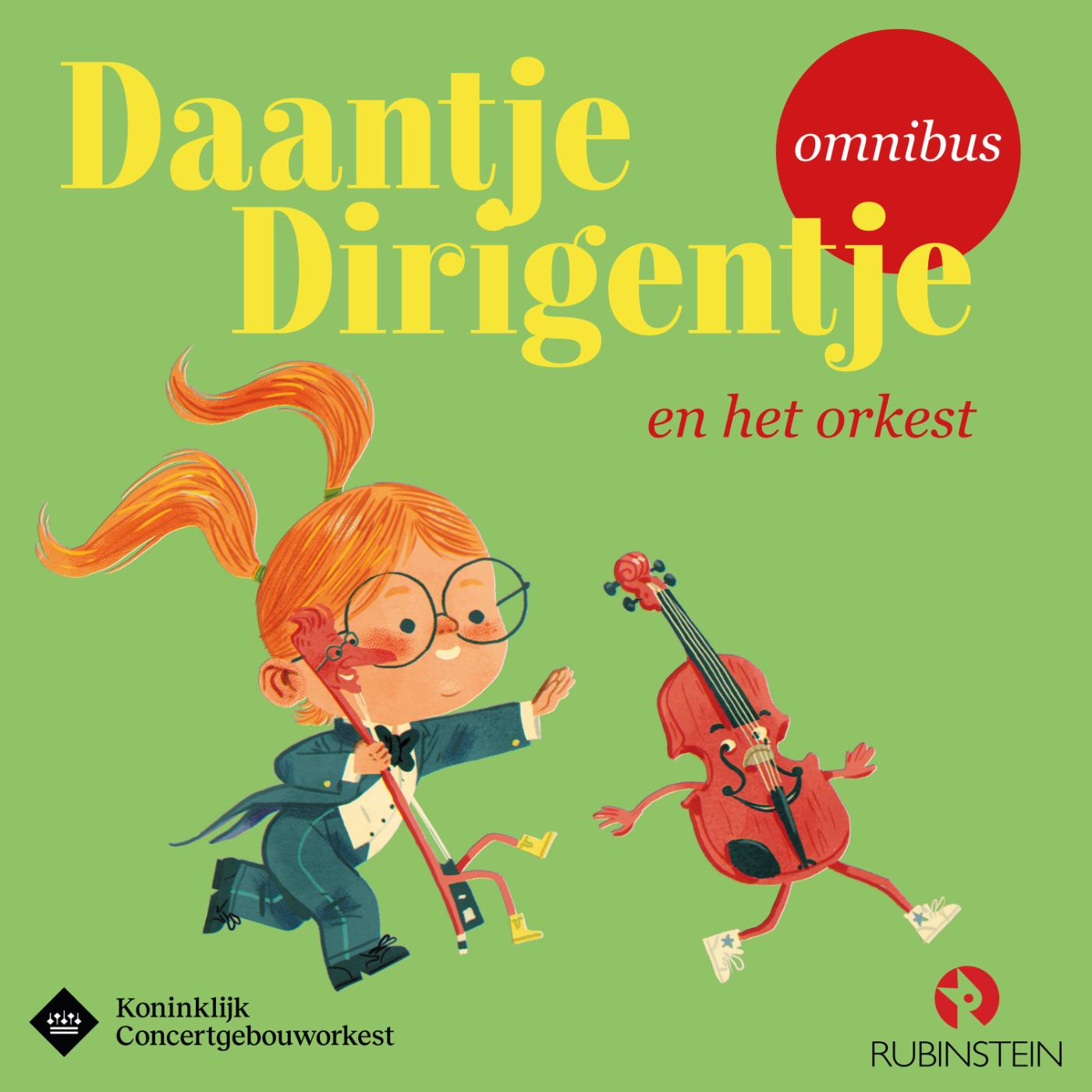 Omslag van Daantje Dirigentje en het orkest