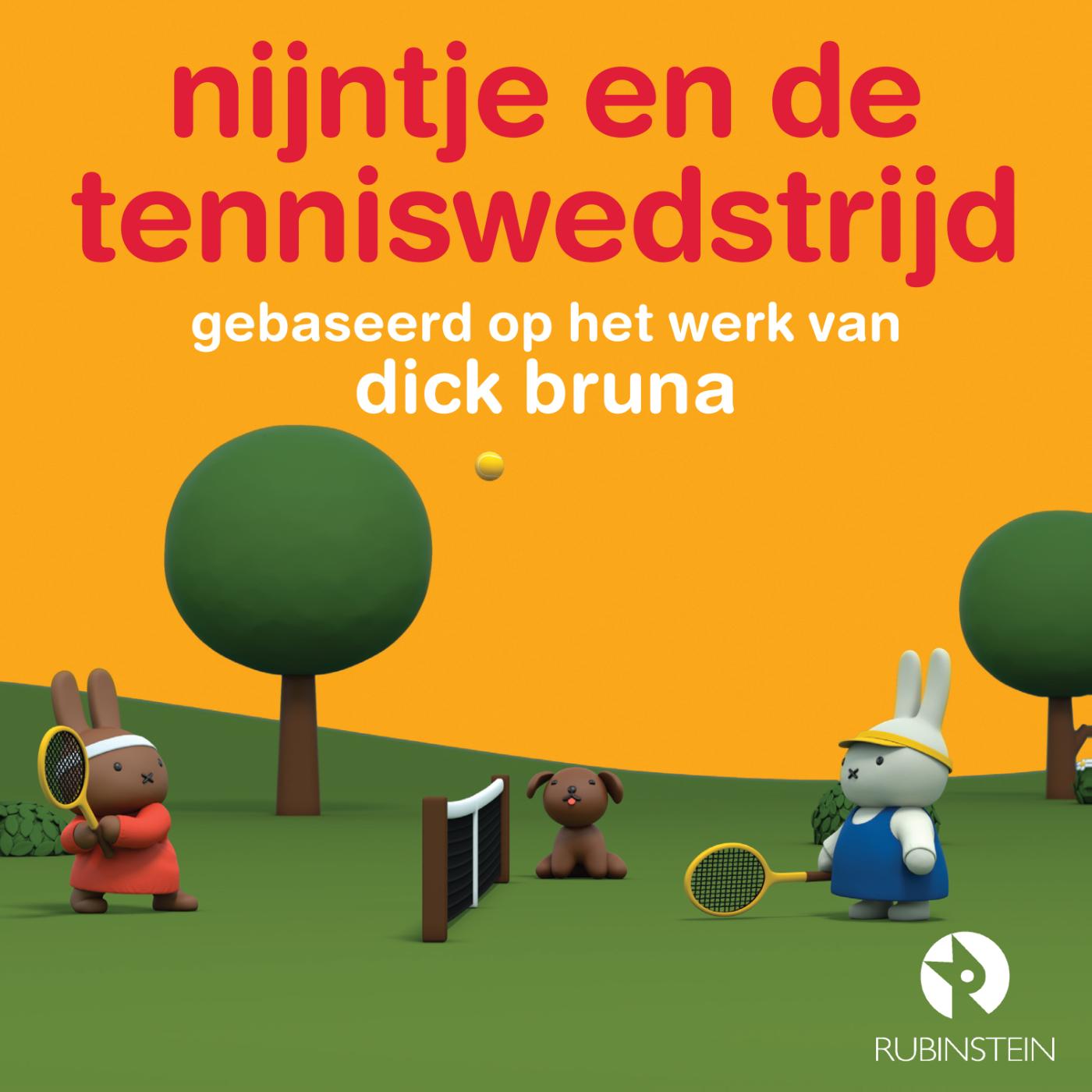 Omslag van nijntje en de tenniswedstrijd