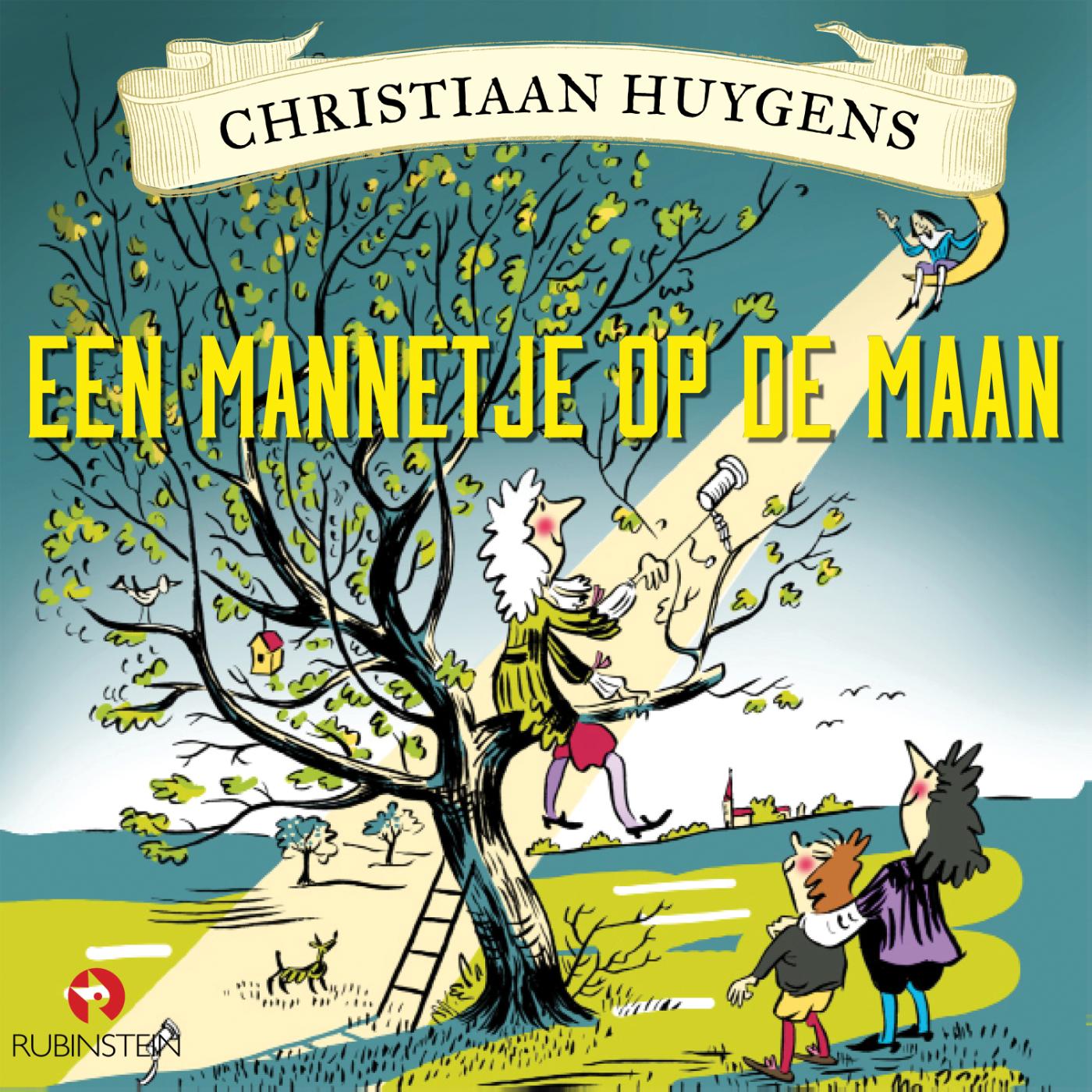 Omslag van Christiaan Huygens - Een mannetje op de maan