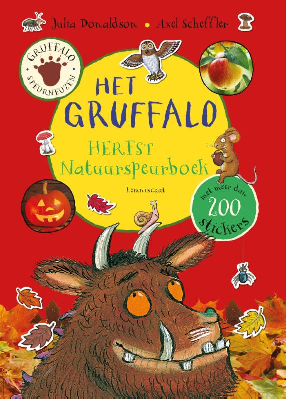 Omslag van Het Gruffalo herfst natuurspeurboek 5 ex