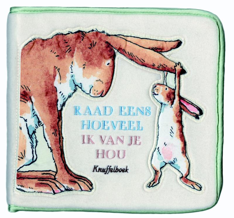 Omslag van Raad eens hoeveel ik van je hou knuffelboek