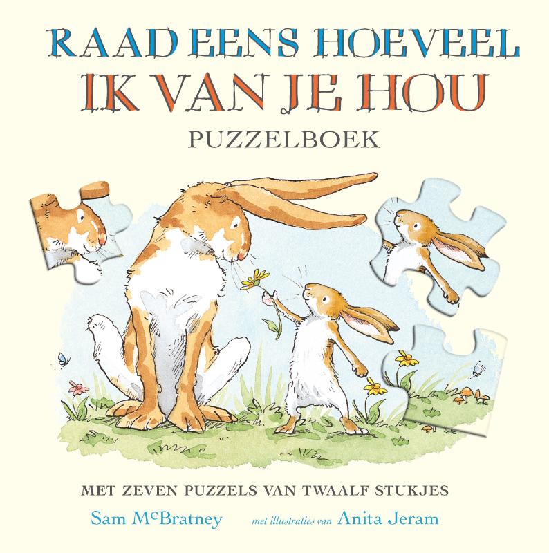 Omslag van Puzzelboek Raad eens hoeveel ik van je hou