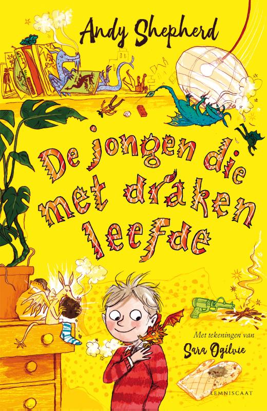 Omslag van De jongen die met draken leefde